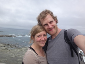 Hendrik und Steffi in Kaikoura